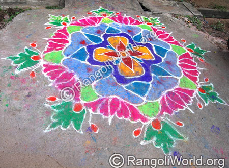 Flower Rangoli